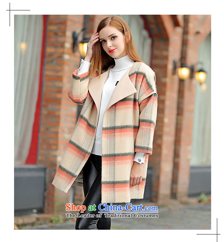 8Pak 2015 autumn and winter new grid gross jacket won for the graphics? In thin long wild women a wool coat red L picture, prices, brand platters! The elections are supplied in the national character of distribution, so action, buy now enjoy more preferential! As soon as possible.