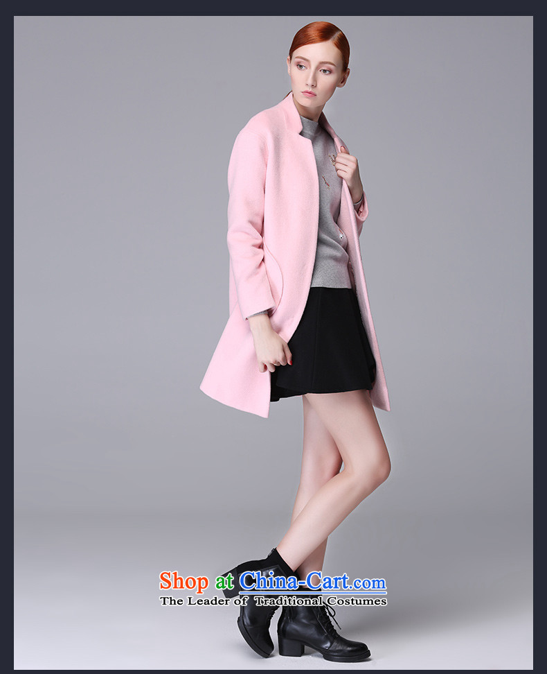 The Greek Golden Harvest Year 2015 Van Gogh autumn and winter new stylish and simple pure colors in the collar long suit small wild beauty?  66012 jacket gray hair S picture, prices, brand platters! The elections are supplied in the national character of distribution, so action, buy now enjoy more preferential! As soon as possible.