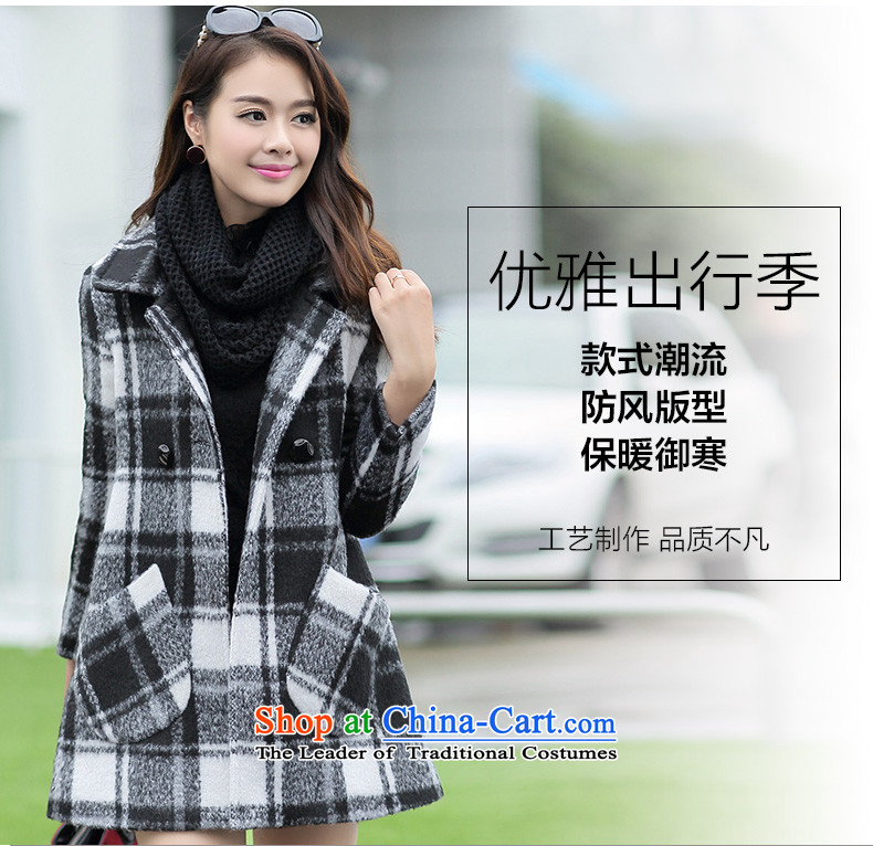 2015 winter clothing new grid gross? long coats that green XXL picture, prices, brand platters! The elections are supplied in the national character of distribution, so action, buy now enjoy more preferential! As soon as possible.