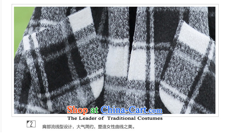 2015 winter clothing new grid gross? long coats that green XXL picture, prices, brand platters! The elections are supplied in the national character of distribution, so action, buy now enjoy more preferential! As soon as possible.