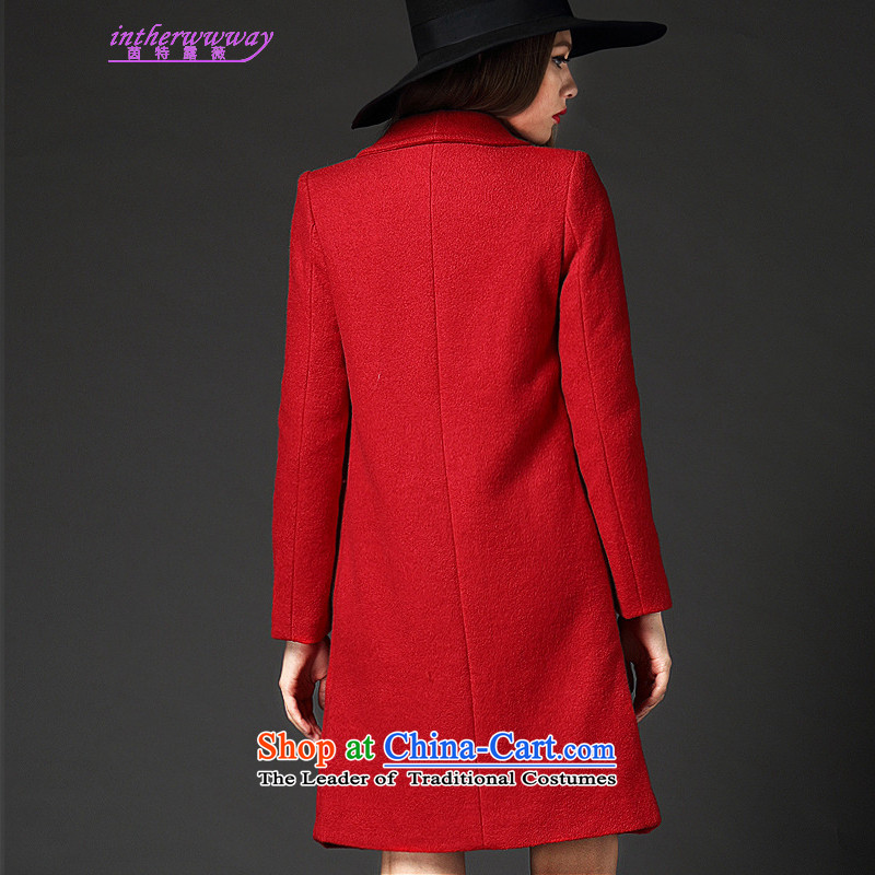 Athena Chu Hon Audrey Eu to ad terrace xl female jackets autumn and winter 2015 mm thick stylish and simple wild wool a wool coat large green 5XL code 200 around 922.747 ,intherwwway,,, shopping on the Internet