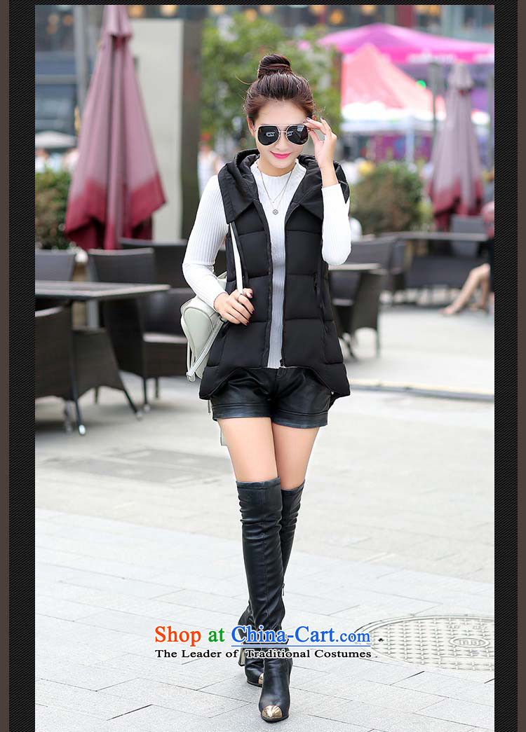 Mr James TIEN Yi in Korea, a long cotton clothing is a king Sau San code girl for winter jackets vest Ms. female feather cotton ma focused girls' Graphics thin thick black XXXL autumn sister picture, prices, brand platters! The elections are supplied in the national character of distribution, so action, buy now enjoy more preferential! As soon as possible.