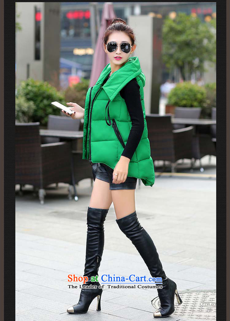 Mr James TIEN Yi in Korea, a long cotton clothing is a king Sau San code girl for winter jackets vest Ms. female feather cotton ma focused girls' Graphics thin thick black XXXL autumn sister picture, prices, brand platters! The elections are supplied in the national character of distribution, so action, buy now enjoy more preferential! As soon as possible.