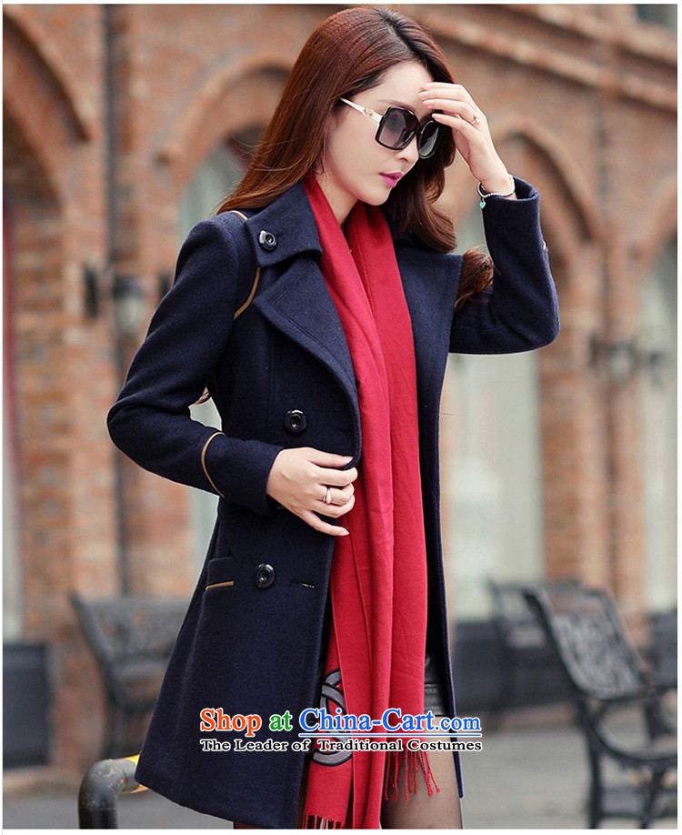 Yi love wave 2015 autumn and winter new Women's jacket in Korean long hair? 0837 female coats wine red M picture, prices, brand platters! The elections are supplied in the national character of distribution, so action, buy now enjoy more preferential! As soon as possible.