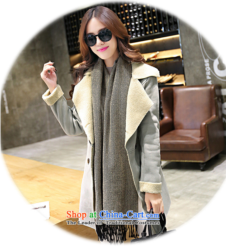 Marguerite poem by 2015 winter new arsenal deerskin lint-free Korean female coat? gross in Sau San long jacket, Huanghua L picture, prices, brand platters! The elections are supplied in the national character of distribution, so action, buy now enjoy more preferential! As soon as possible.