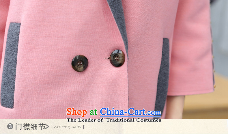 Alejandro Toledo kisses 2015 autumn and winter new products small wind stylish Korean Champs Elysees Beauty Girl in gross? jacket long a wool coat 1008 pink M picture, prices, brand platters! The elections are supplied in the national character of distribution, so action, buy now enjoy more preferential! As soon as possible.