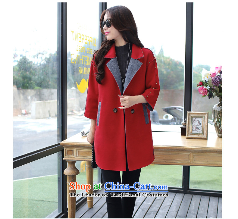 Alejandro Toledo kisses 2015 autumn and winter new products small wind stylish Korean Champs Elysees Beauty Girl in gross? jacket long a wool coat 1008 pink M picture, prices, brand platters! The elections are supplied in the national character of distribution, so action, buy now enjoy more preferential! As soon as possible.