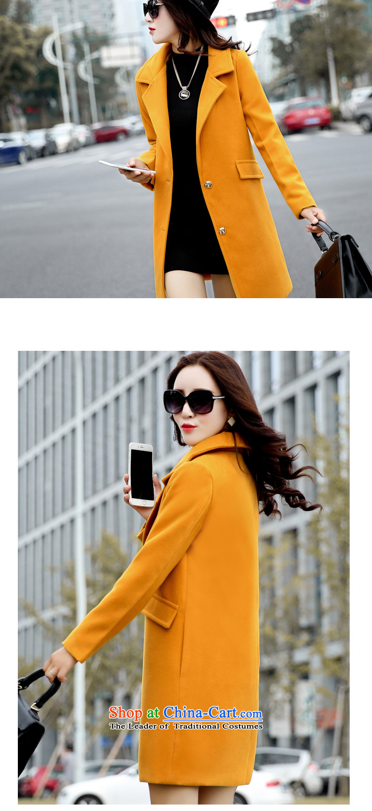 Buck Mulligan Ah Ning 2015 autumn and winter coats gross new women's Korea? version wild? female 601 m coat White    XL Photo, prices, brand platters! The elections are supplied in the national character of distribution, so action, buy now enjoy more preferential! As soon as possible.