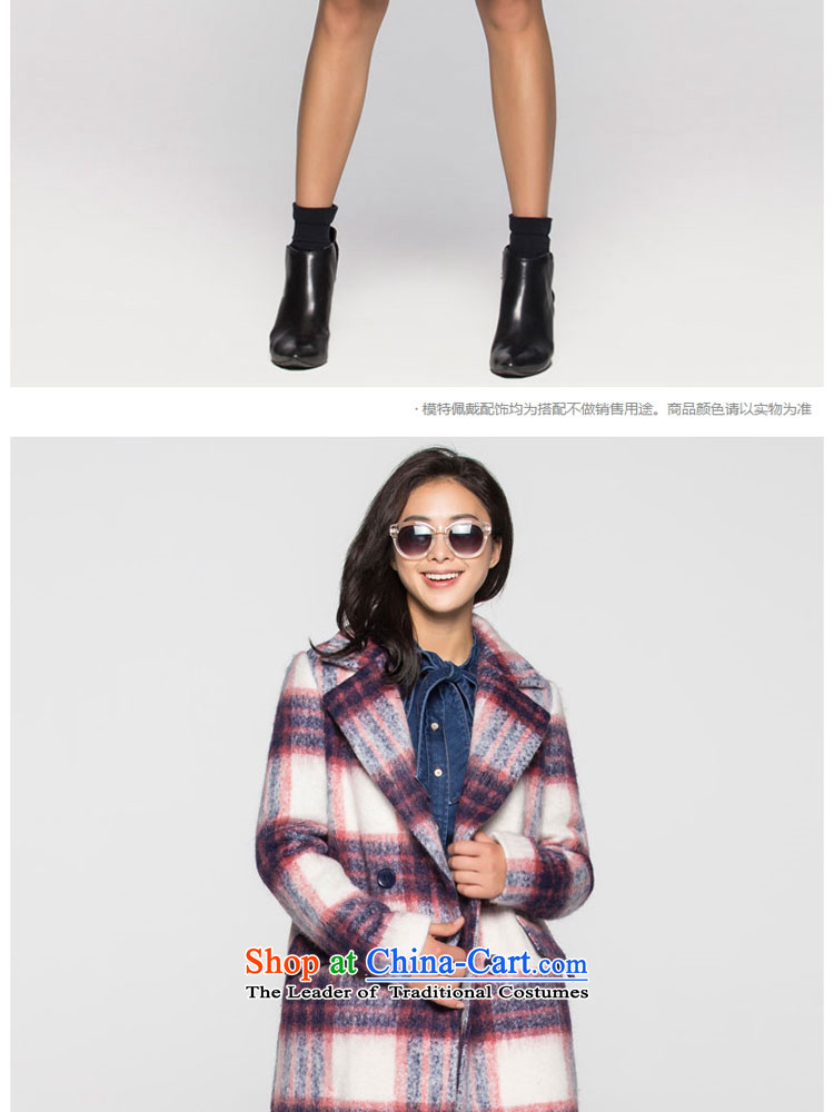 The new 2015 W WEEKEND leisure in plaid long coats 15023411299 color pictures, prices, 36S brand platters! The elections are supplied in the national character of distribution, so action, buy now enjoy more preferential! As soon as possible.