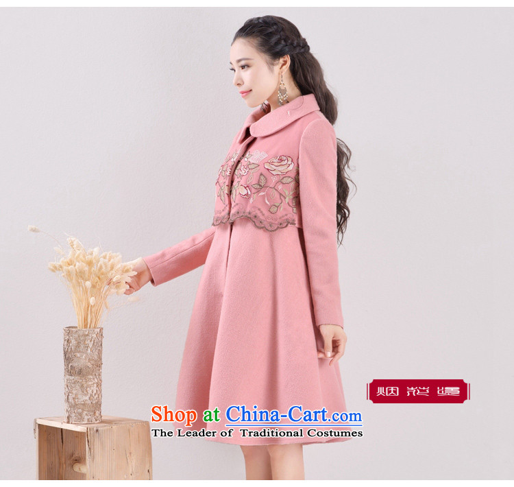 Fireworks ironing 2015 winter decorated new women's body hair is sweet princess van jacket better Selina Chow pink L Spot Image, prices, brand platters! The elections are supplied in the national character of distribution, so action, buy now enjoy more preferential! As soon as possible.