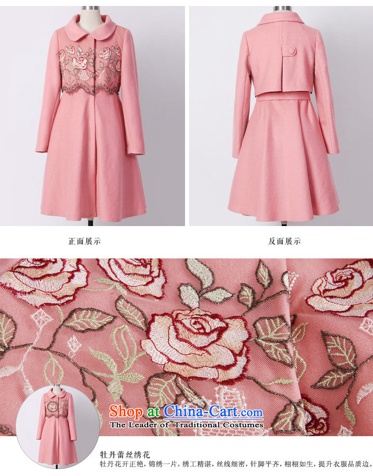 Fireworks ironing 2015 winter decorated new women's body hair is sweet princess van jacket better Selina Chow pink L Spot Image, prices, brand platters! The elections are supplied in the national character of distribution, so action, buy now enjoy more preferential! As soon as possible.