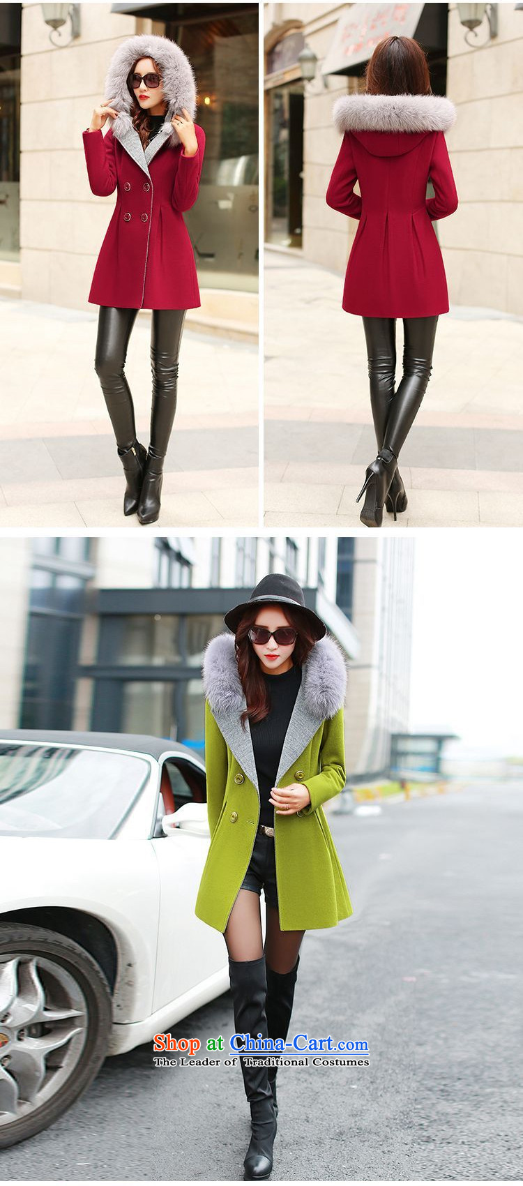 America where Tian Cheng 2015 winter clothing in new women's long hair collar aristocratic small wind-coats of incense female 358 G of lime green M picture, prices, brand platters! The elections are supplied in the national character of distribution, so action, buy now enjoy more preferential! As soon as possible.