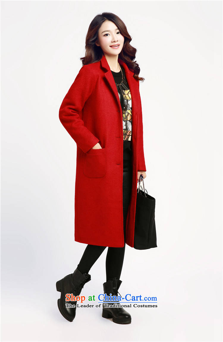 Arpina son gross is 莜 jacket coat female Korean version of the long winter 2015 new women's winter coats on what new black and gray L picture, prices, brand platters! The elections are supplied in the national character of distribution, so action, buy now enjoy more preferential! As soon as possible.