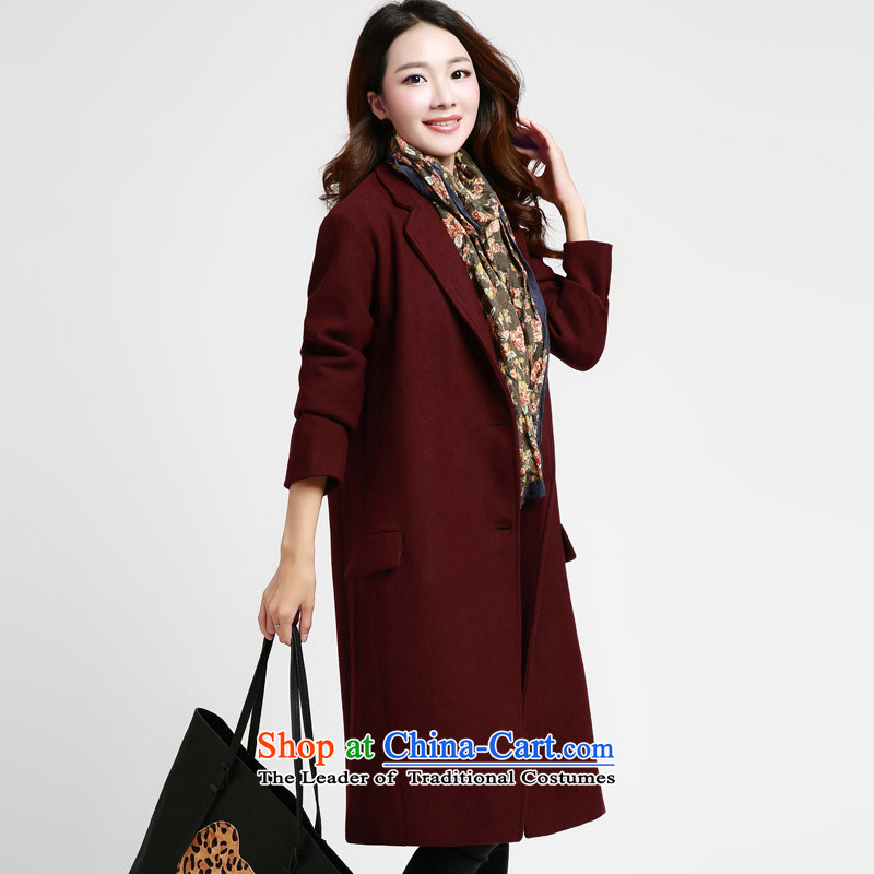 Arpina son gross is 莜 jacket coat female Korean version of the long winter 2015 new women's winter coats on this new color navy 莜 L, Fei (YOURFAVOR) , , , shopping on the Internet