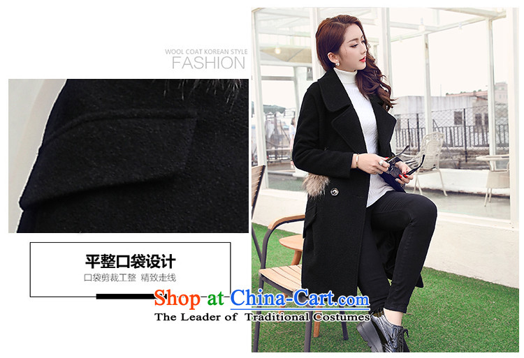 Install the latest autumn and winter ESCALEEN2015, Korean cashmere overcoat temperament in long hair Sau San? coats female khaki. XL Photo, prices, brand platters! The elections are supplied in the national character of distribution, so action, buy now enjoy more preferential! As soon as possible.