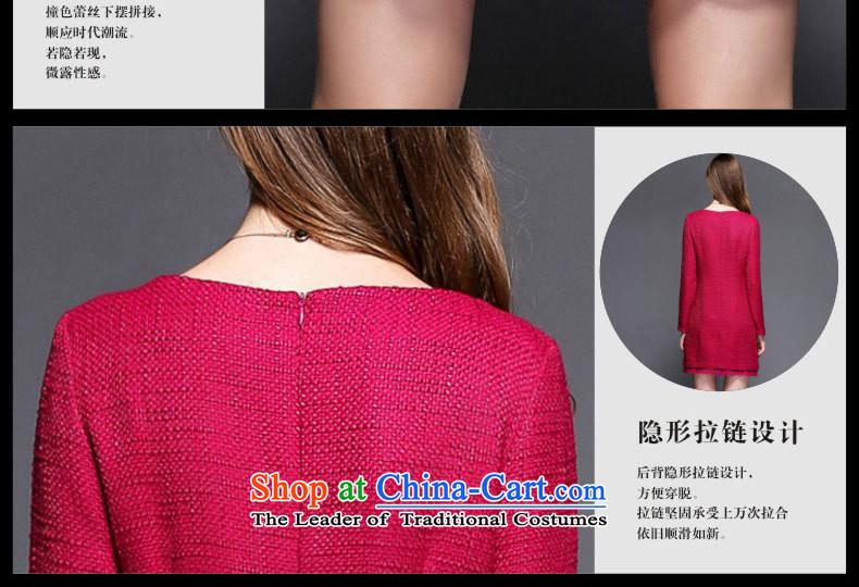 A large number of honey yucca female thick MM video 2015 winter clothing increased thin thick lace Sau San dresses 3XL(150 red 163-164) through the burden of a catty picture, prices, brand platters! The elections are supplied in the national character of distribution, so action, buy now enjoy more preferential! As soon as possible.