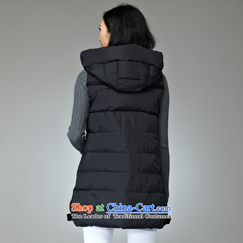 The Eternal Soo-To increase the number of women serving on cotton jacket MM sister 2015 Fall/Winter Collections of new products in the thin, Hin Thick Long Korean Ms. ãþòâ vest black 2XL, eternal Soo , , , shopping on the Internet