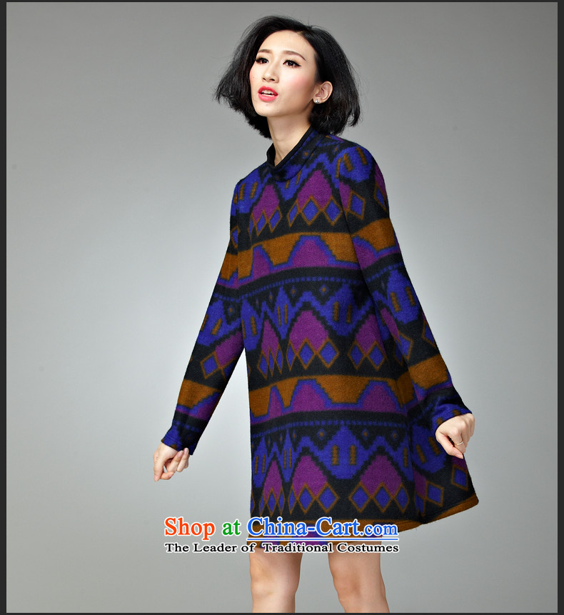 The Eternal-soo to xl women's dresses gross? 2015 Fall/Winter Collections of new products on the Korean version of SISTER mm thick, Hin thin gross? dresses long-sleeved lady purple 3XL picture, prices, brand platters! The elections are supplied in the national character of distribution, so action, buy now enjoy more preferential! As soon as possible.