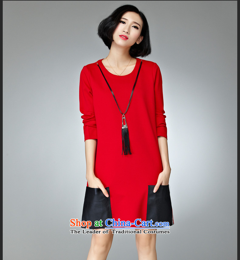 The Eternal-soo to xl women's dresses 2015 Fall/Winter Collections of new products on the Korean version of SISTER mm thick, Hin thin long-sleeved T-shirt, autumn and winter dresses 3XL black picture, prices, brand platters! The elections are supplied in the national character of distribution, so action, buy now enjoy more preferential! As soon as possible.