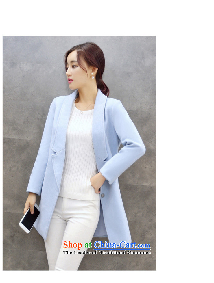 2015 Fall/Winter Collections GGQP Korean version of the new Sau San a wool coat female suits for women in gross? jacket long gray photo XL, prices, brand platters! The elections are supplied in the national character of distribution, so action, buy now enjoy more preferential! As soon as possible.