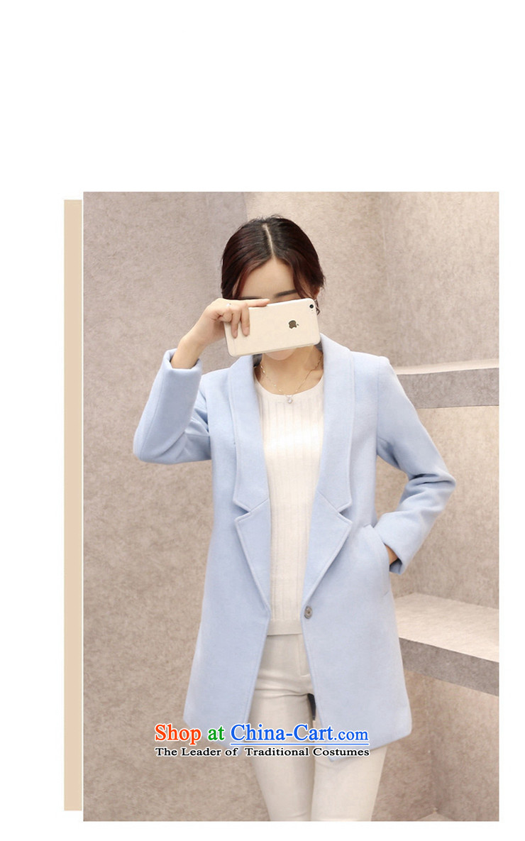 2015 Fall/Winter Collections GGQP Korean version of the new Sau San a wool coat female suits for women in gross? jacket long gray photo XL, prices, brand platters! The elections are supplied in the national character of distribution, so action, buy now enjoy more preferential! As soon as possible.