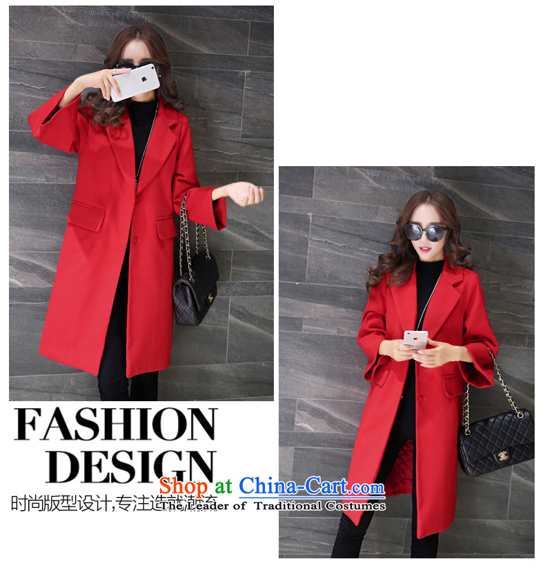The water of the gross coats female 2015 Autumn? for women of autumn and winter, Korean big Stylish coat Women? 