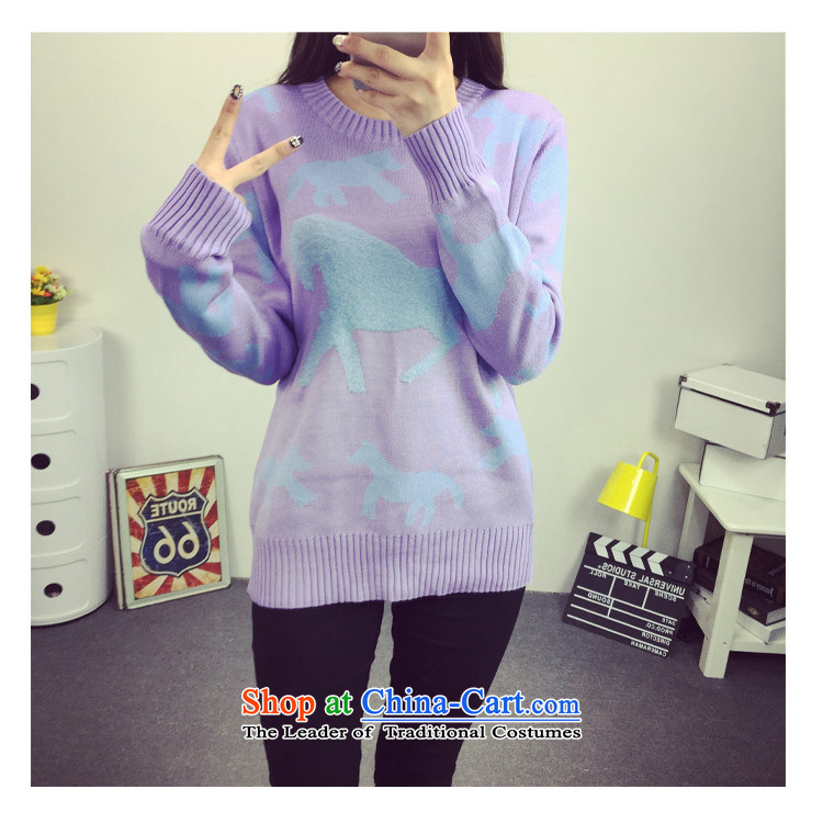 Motome workshop for larger female thick sister Autumn and Winter Sweater 2015 autumn and winter extra-thick MM Liberal Women's thin knitting sweater graphics thick 2183 Violet 2XL recommendations 140-170 catty picture, prices, brand platters! The elections are supplied in the national character of distribution, so action, buy now enjoy more preferential! As soon as possible.