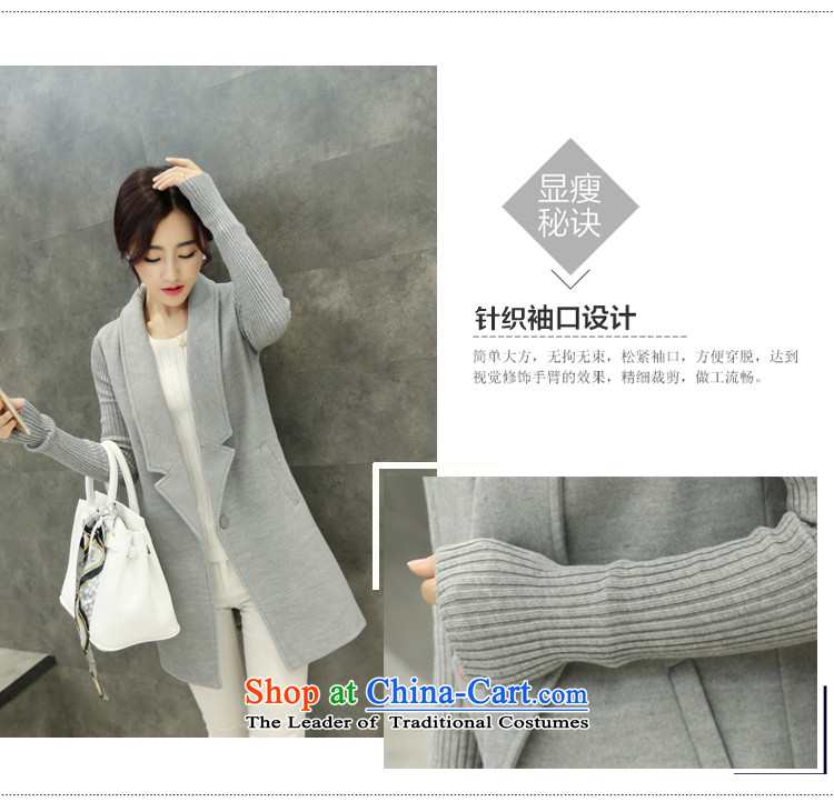 Sato Log? 2015 Fall/Winter Collections new Korean long suit in Sau San for gross wind jacket? clothes RED M picture, prices, brand platters! The elections are supplied in the national character of distribution, so action, buy now enjoy more preferential! As soon as possible.