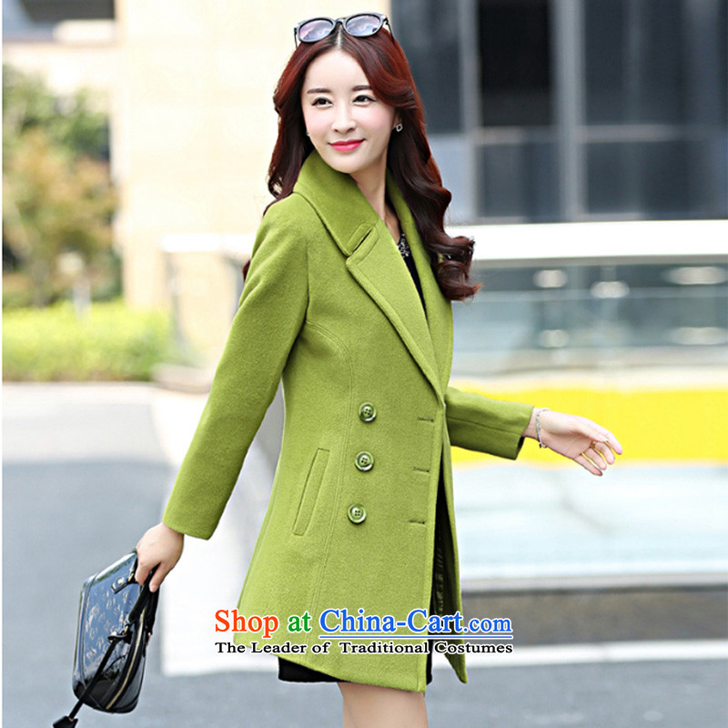 Recalling that the gross is covered by a poem by 2015 winter coats female new women in Korean long hair Sau San? 1568 RED M, covered by the jacket poem recalled that shopping on the Internet has been pressed.