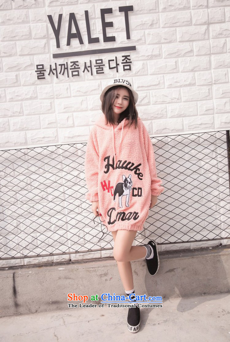 To increase the number of women in the medium to long term sweater, plus lint-free with cap, jacket Fall/Winter Collections pink 3XL picture, prices, brand platters! The elections are supplied in the national character of distribution, so action, buy now enjoy more preferential! As soon as possible.