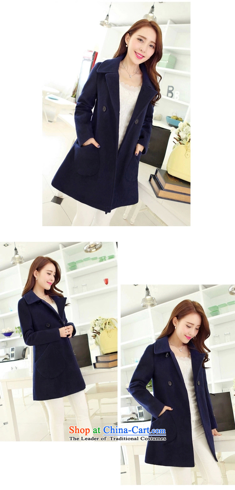 Install the latest autumn and winter COCOOKIKI2015 of leisure loose coat in gross? long hair female Korean jacket will be red XL Photo CC013, prices, brand platters! The elections are supplied in the national character of distribution, so action, buy now enjoy more preferential! As soon as possible.