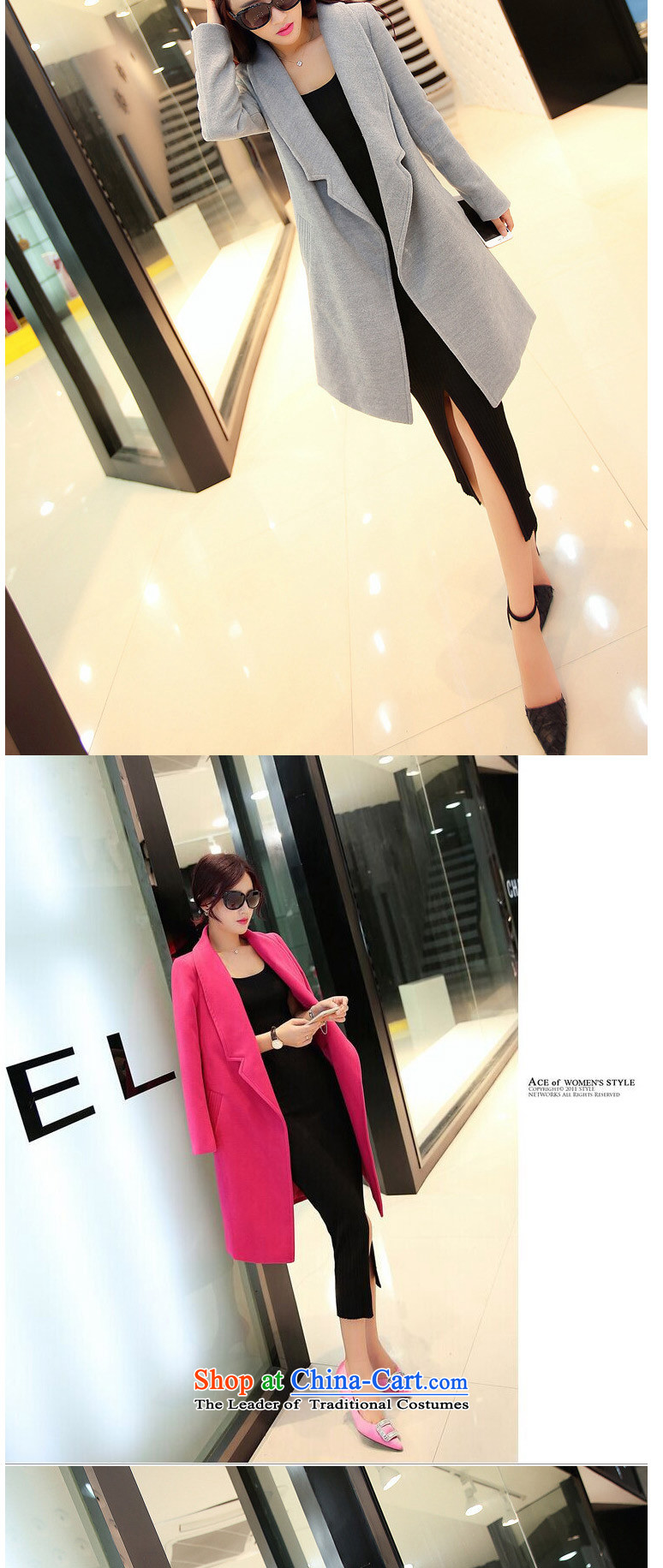 Fourth quarter gross Express? female new coats 2015 Fall/Winter Collections of female Korean version lady relaxd sweet thin large thick and long coats gross? a red plus large 883 female L picture, prices, brand platters! The elections are supplied in the national character of distribution, so action, buy now enjoy more preferential! As soon as possible.