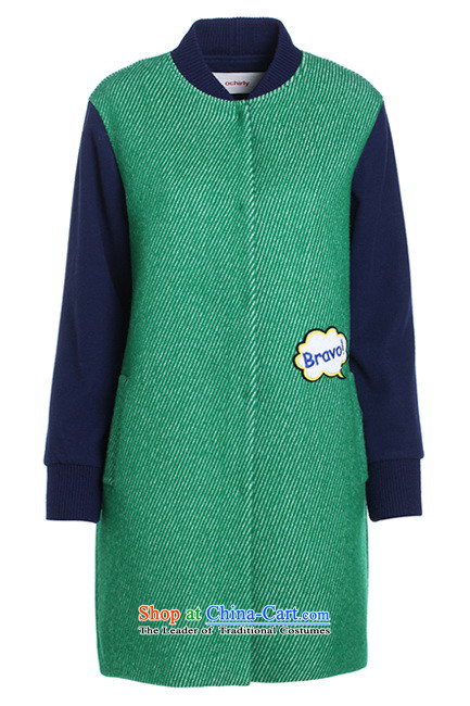 When the Euro 2015 Power ochirly new female winter clothing cartoon stitching in long baseball? jacket 1154340250 gross Green 510 pictures, prices, XS(155/80A) brand platters! The elections are supplied in the national character of distribution, so action, buy now enjoy more preferential! As soon as possible.