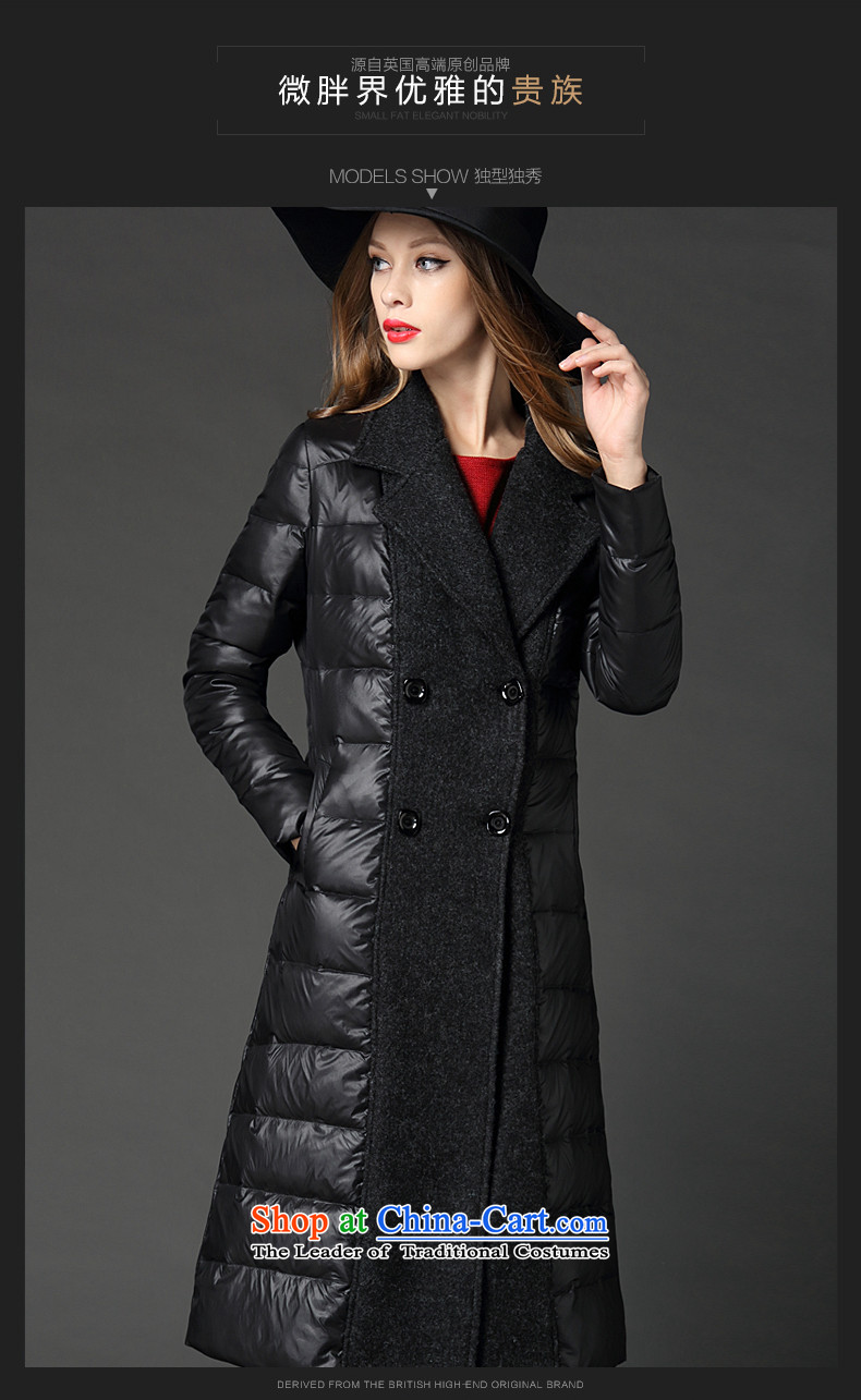 The Director of the Europe and women XL 2015 winter clothing new stylish mm thick stitching wild in the thick long warm downcoat 5058 Black pre-sale 25 shipping large 3XL around 922.747 160 pictures, prices, brand platters! The elections are supplied in the national character of distribution, so action, buy now enjoy more preferential! As soon as possible.