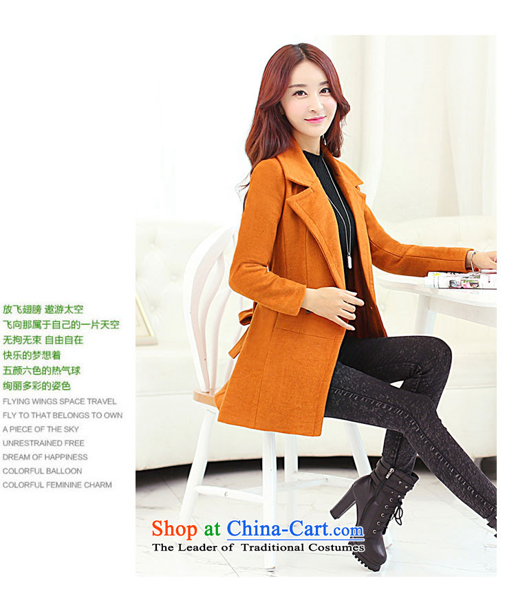 Love Is gross coats Girl Gigi Lai? jacket of autumn and winter 2015 new lady a windbreaker. Long Korean lapel tether elegant gross? Jacket Sau San deep blue XL Photo, prices, brand platters! The elections are supplied in the national character of distribution, so action, buy now enjoy more preferential! As soon as possible.
