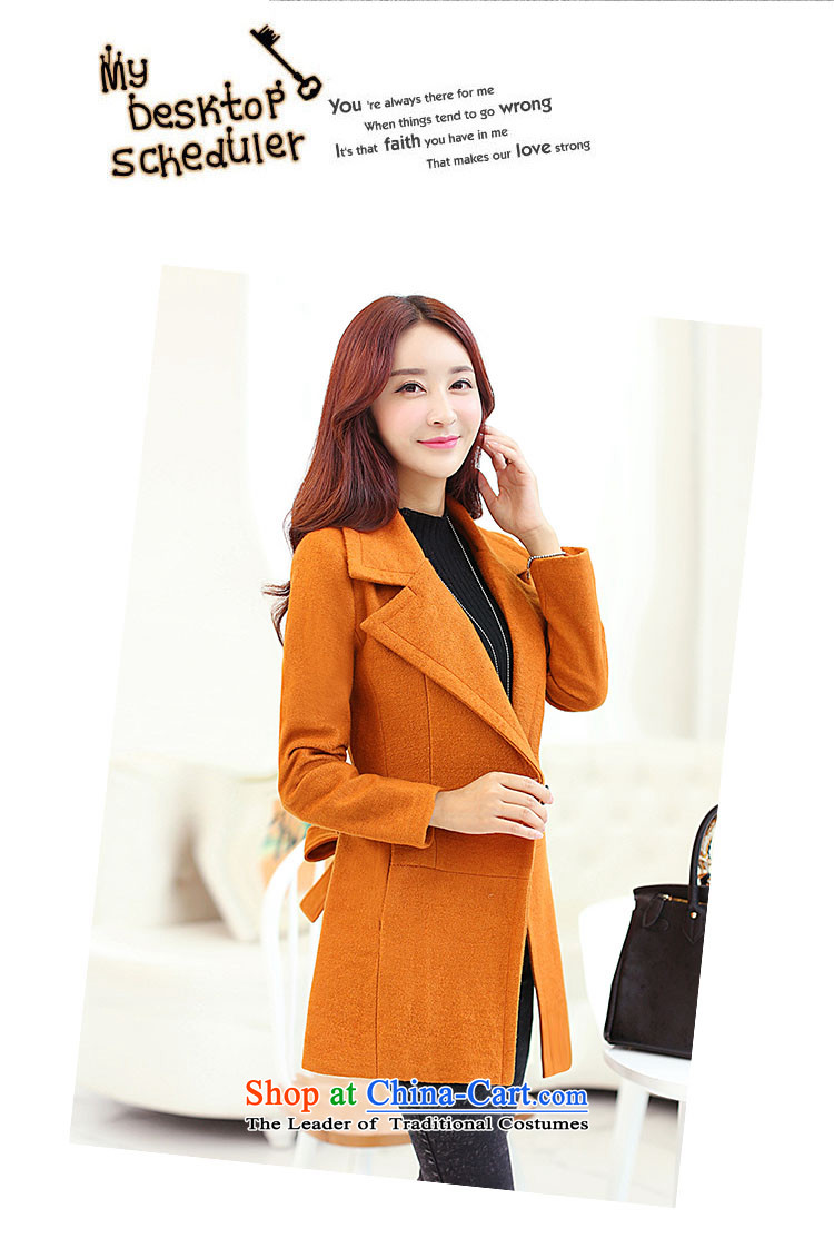 Love Is gross coats Girl Gigi Lai? jacket of autumn and winter 2015 new lady a windbreaker. Long Korean lapel tether elegant gross? Jacket Sau San deep blue XL Photo, prices, brand platters! The elections are supplied in the national character of distribution, so action, buy now enjoy more preferential! As soon as possible.