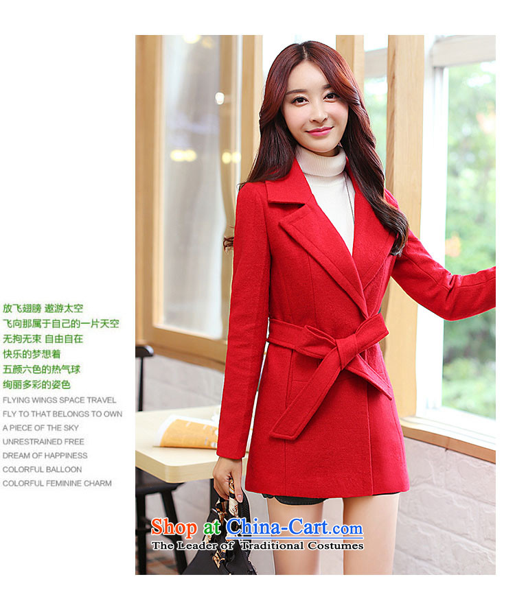 Love Is gross coats Girl Gigi Lai? jacket of autumn and winter 2015 new lady a windbreaker. Long Korean lapel tether elegant gross? Jacket Sau San deep blue XL Photo, prices, brand platters! The elections are supplied in the national character of distribution, so action, buy now enjoy more preferential! As soon as possible.