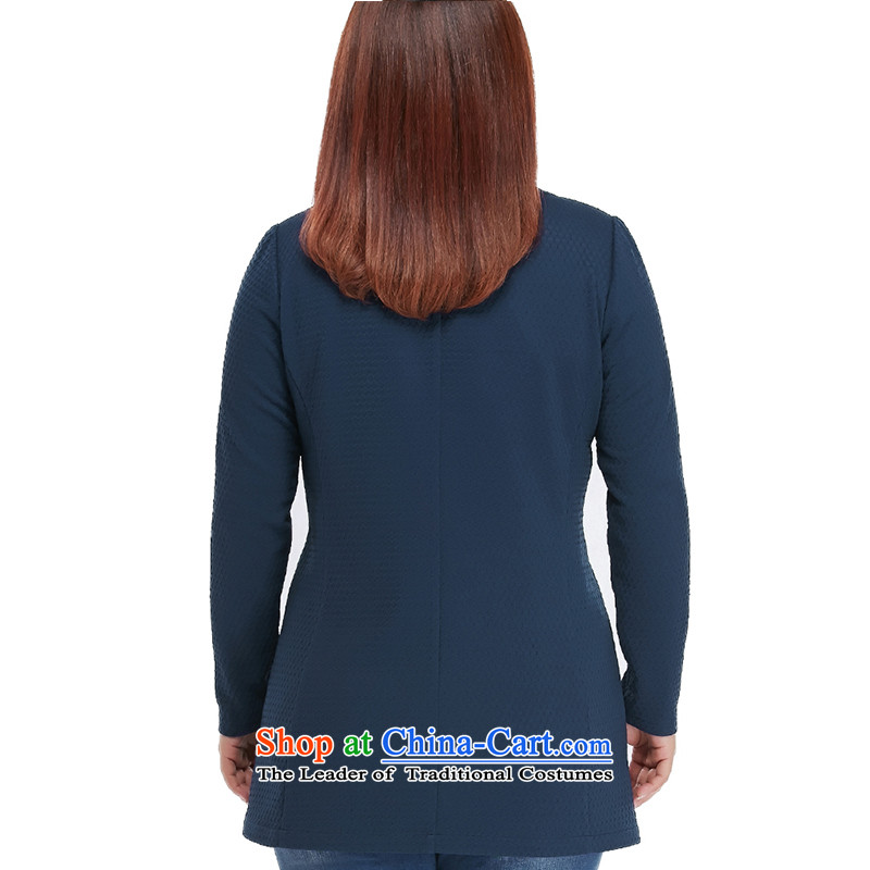 To increase the number msshe women 2015 new fall inside the round-neck collar cartoon long-sleeved shirt 10 380 places skirt MM thick blue 4XL, Susan Carroll, the poetry Yee (MSSHE),,, shopping on the Internet