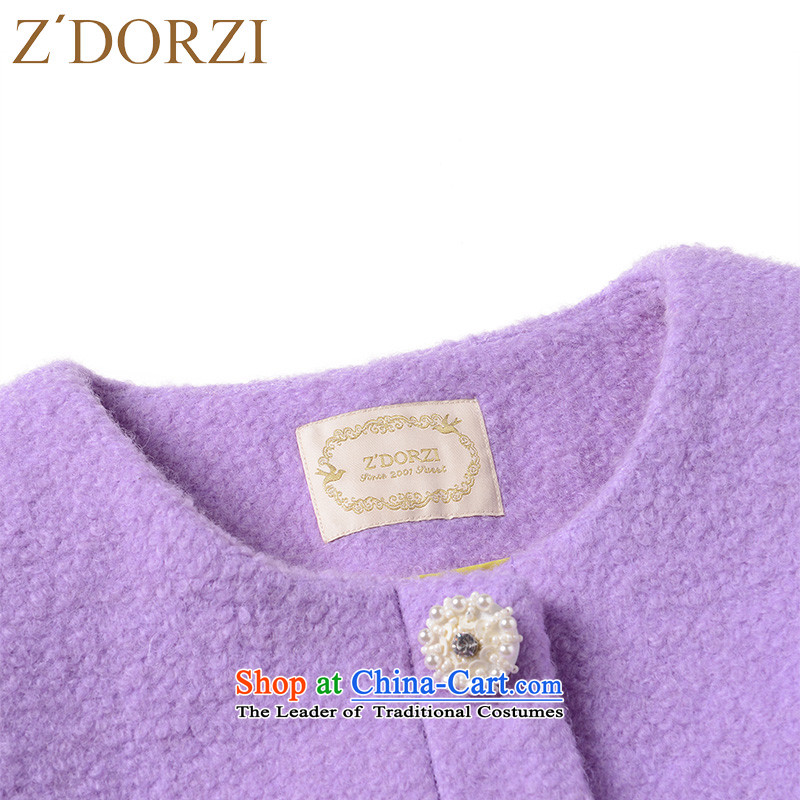 Zdorzi/ colorful Cheuk-yan 2015 autumn and winter new gross female Korean jacket? gauze tick Fa Chuen-coats 928308? Heather S Colorful (Z'DORZI Cheuk-yan) , , , shopping on the Internet