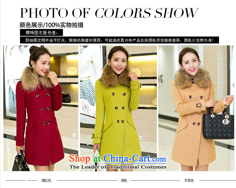 The holy day average 2015 Ying autumn and winter New Women Korean female jacket? Nagymaros Sau San, long-gross? female B582 red cloak M picture, prices, brand platters! The elections are supplied in the national character of distribution, so action, buy now enjoy more preferential! As soon as possible.