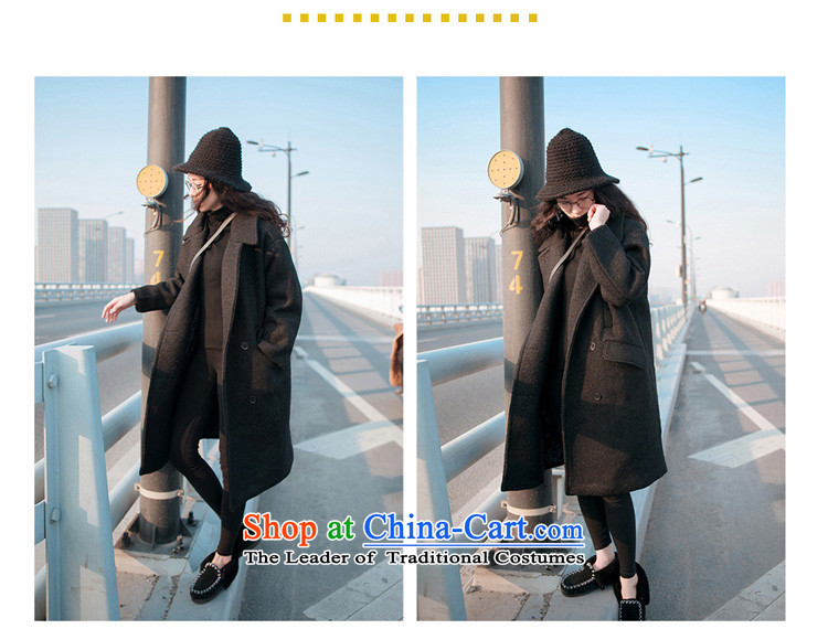 The Korean version of the Egyptian wool coat?? female child jacket for autumn and winter 2015 new black S picture, prices, brand platters! The elections are supplied in the national character of distribution, so action, buy now enjoy more preferential! As soon as possible.