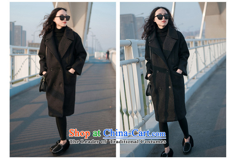 The Korean version of the Egyptian wool coat?? female child jacket for autumn and winter 2015 new black S picture, prices, brand platters! The elections are supplied in the national character of distribution, so action, buy now enjoy more preferential! As soon as possible.