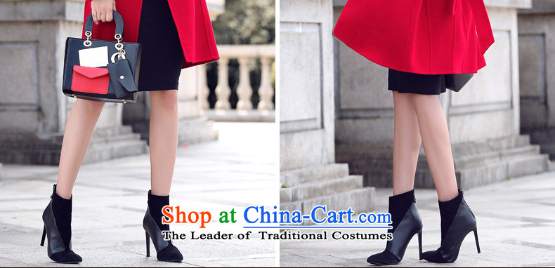 Ho Pui 2015 autumn and winter new two-sided wool a wool coat girl in long Korean citizenry Sau San Mao jacket red pepper? XL Photo, prices, brand platters! The elections are supplied in the national character of distribution, so action, buy now enjoy more preferential! As soon as possible.