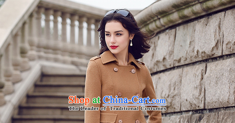 Ho Pui 2015 autumn and winter new sided flannel wool a wool coat girl in long Sau San double-gross and color jacket? 25 of pre-sale prices, pictures, L brand platters! The elections are supplied in the national character of distribution, so action, buy now enjoy more preferential! As soon as possible.
