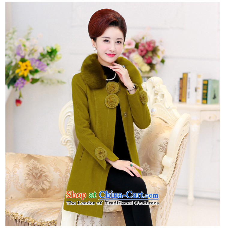 1468#2015 autumn and winter new women's decoration. long wool coat Portuguese mentioned green? XXL picture, prices, brand platters! The elections are supplied in the national character of distribution, so action, buy now enjoy more preferential! As soon as possible.