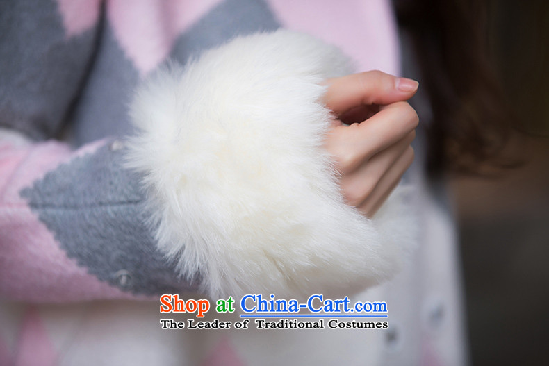 Christy Love 2015 autumn and winter new products in Korean long spell color Maomao cuffs a wool coat gross?.China Coat pink S expected issued on 22 November, the price and the brand image of Platters! The elections are supplied in the national character of distribution, so action, buy now enjoy more preferential! As soon as possible.