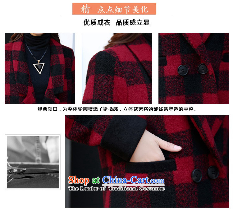 Anne Road 2015 autumn and winter New Women Korean female jacket compartments in gross? Long Sau San video thin a wool coat female Green Grid XXL picture, prices, brand platters! The elections are supplied in the national character of distribution, so action, buy now enjoy more preferential! As soon as possible.
