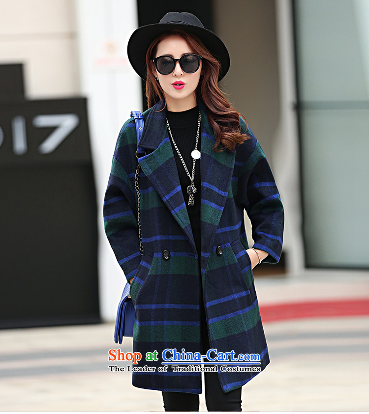 Goodwill is also Fall/Winter Collections 2015 new Korean version of thin temperament, gross? jacket long-ni-coats cocoon T831 GREEN M picture, prices, brand platters! The elections are supplied in the national character of distribution, so action, buy now enjoy more preferential! As soon as possible.