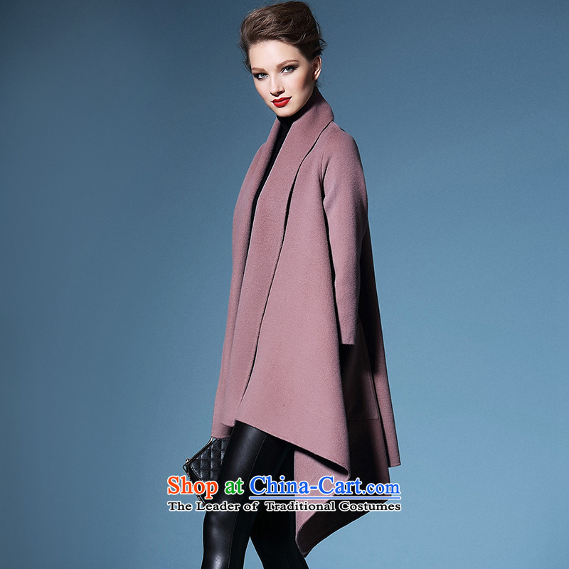 El Nina 2015 winter clothing new products in long Cashmere wool coat duplex ni-so stylish coat big girl Michelle XL/170, soy yarn, Nina helene & (co) , , , shopping on the Internet