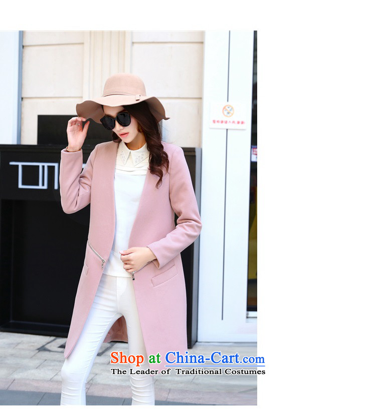 Anne Road gross coats girl in 2015? long graphics thin Sau San a wool coat gross Korean female jacket? windbreaker autumn new women's black L picture, prices, brand platters! The elections are supplied in the national character of distribution, so action, buy now enjoy more preferential! As soon as possible.